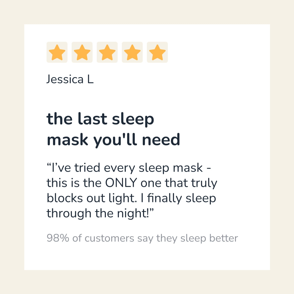 3D Sleep Eye Mask